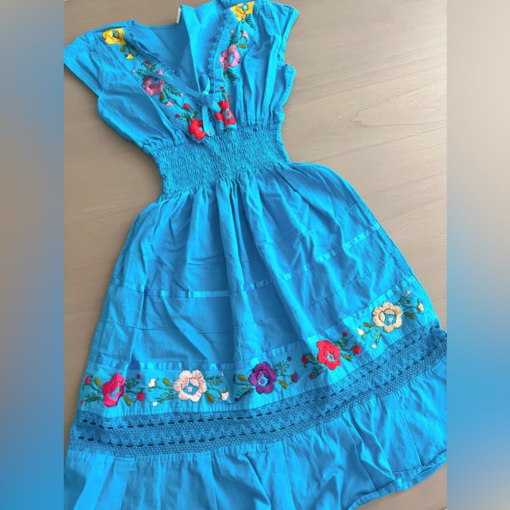 🩵🩵🩵Mexican Dress🩵🩵🩵